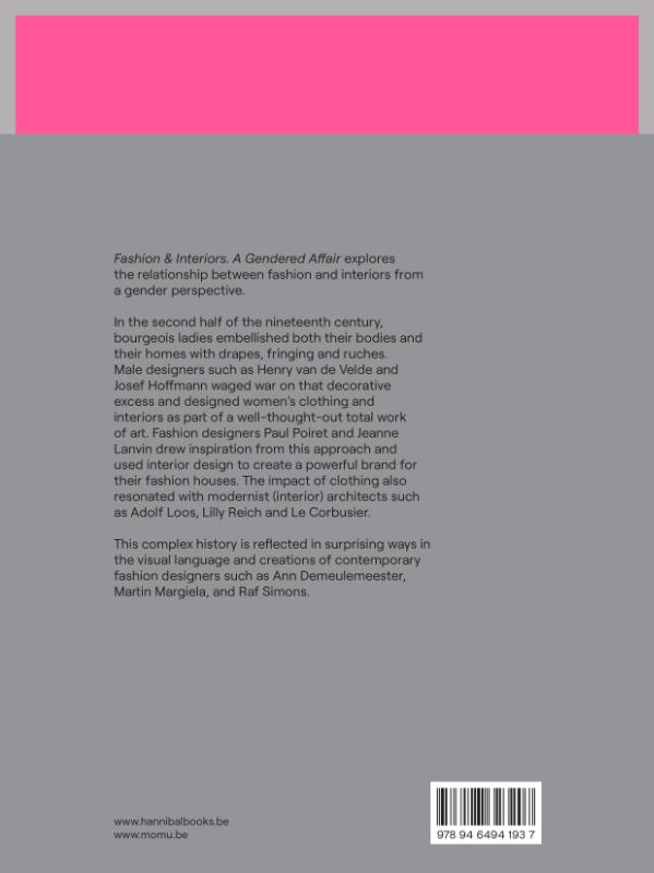 Achterkant van Fashion & Interiors – A Gendered Affair