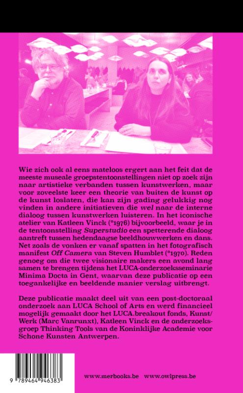 Achterkant van Katleen Vinck & Steven Humblet