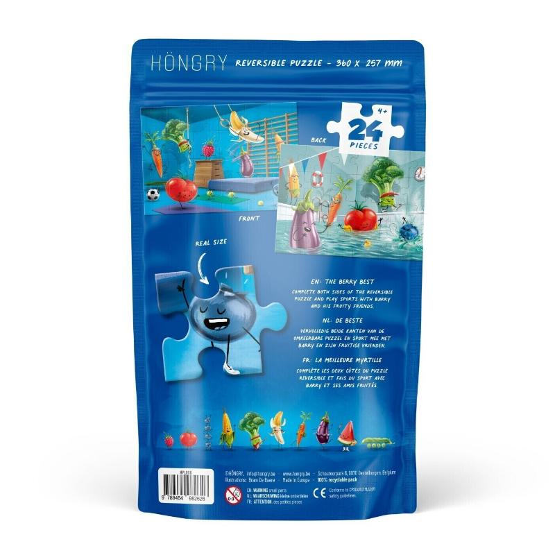 Achterkant van De beste puzzel