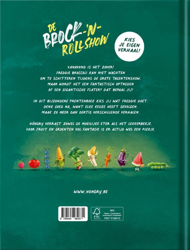 Achterkant van De brock-‘n-rollshow