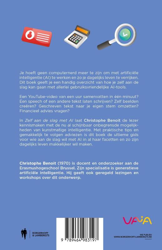Achterkant van Zelf aan de slag met AI