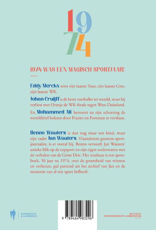 Achterkant van 1974