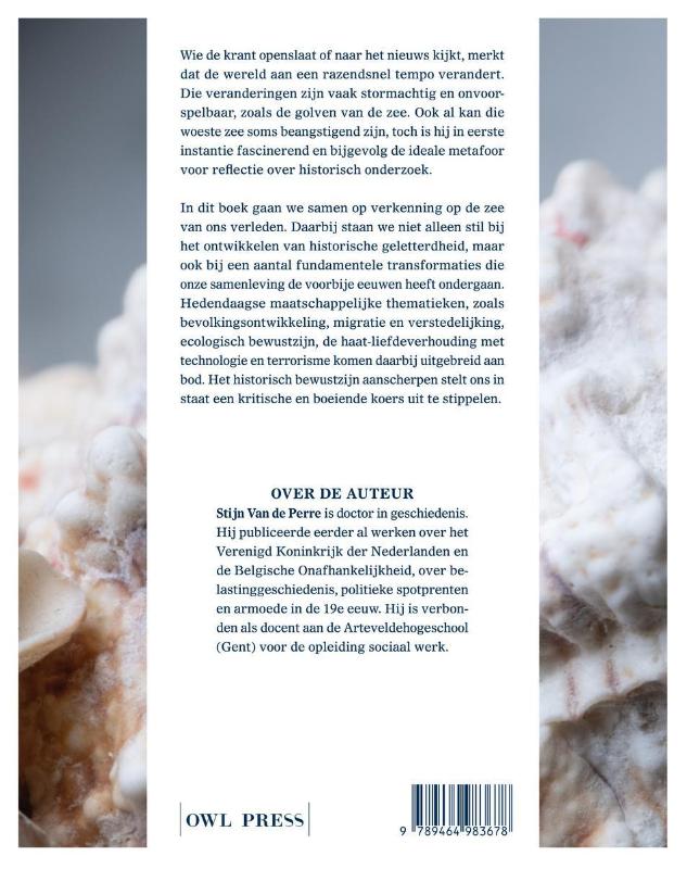 Achterkant van De zee van het verleden