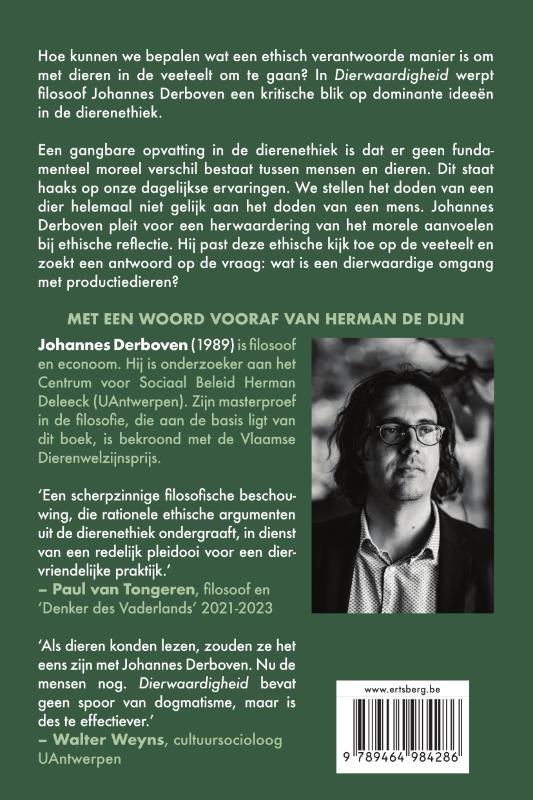 Achterkant van Dierwaardigheid