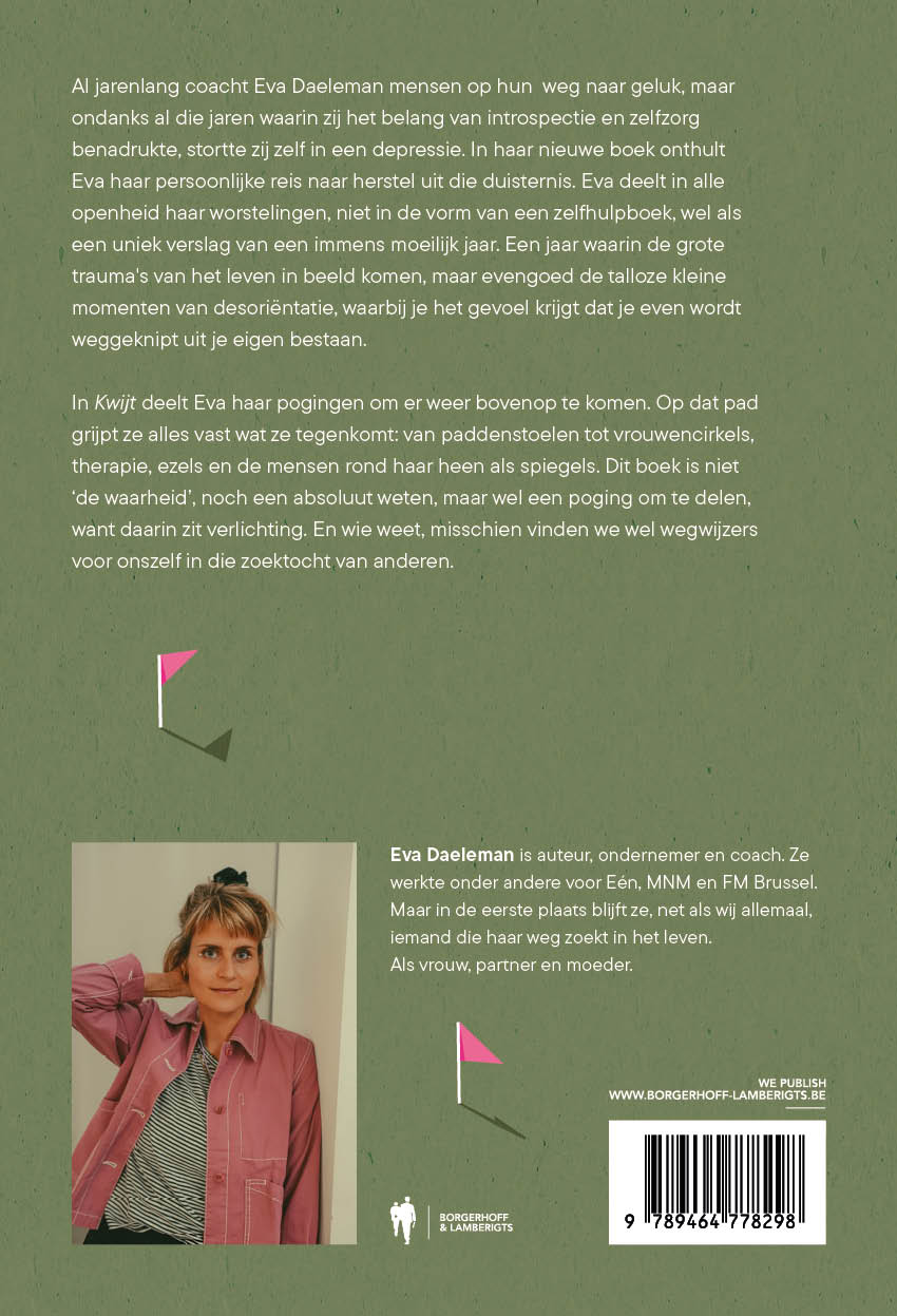 Achterkant van Kwijt