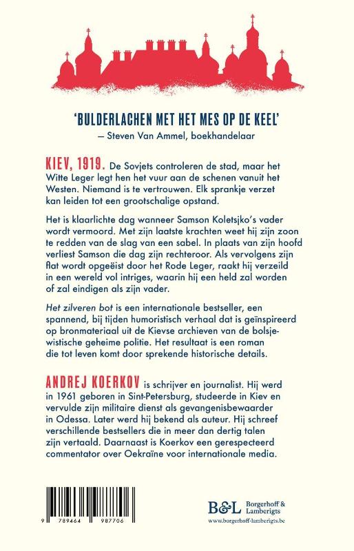 Achterkant van Het zilveren bot