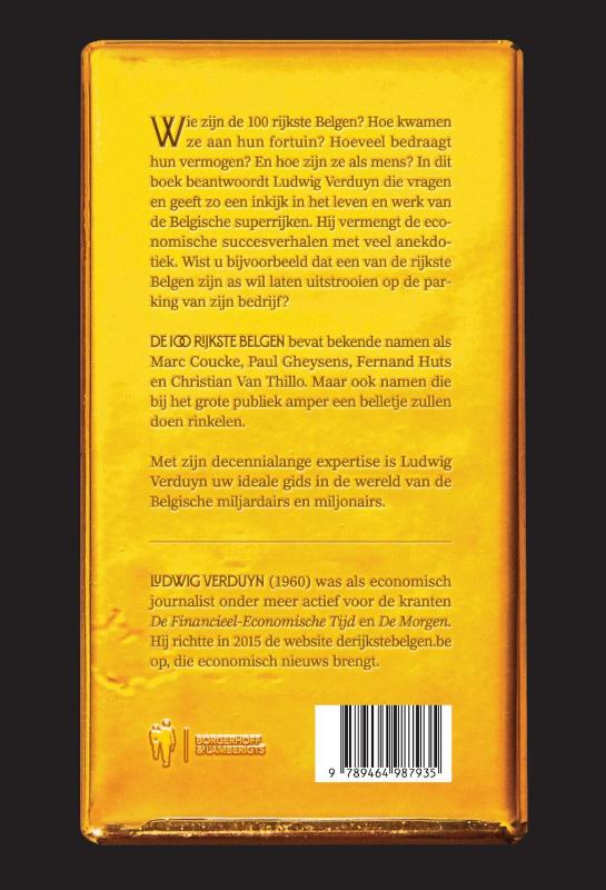 Achterkant van De 100 rijkste Belgen