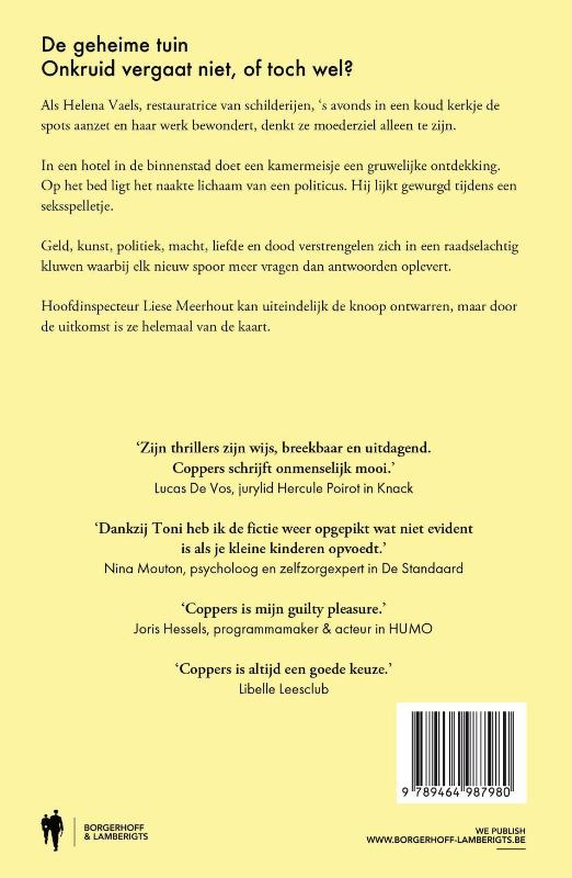 Achterkant van De geheime tuin