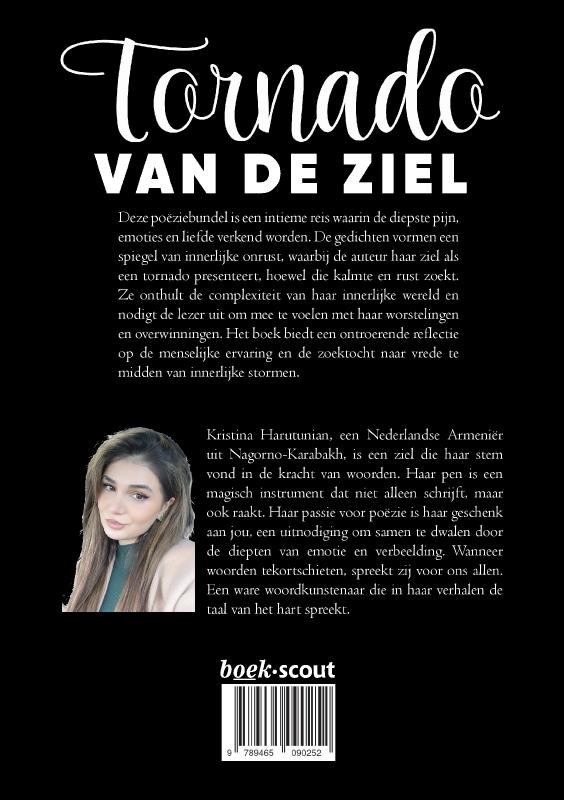 Achterkant van Tornado van de ziel