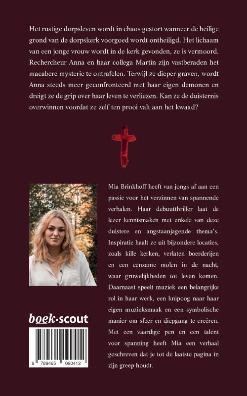 Achterkant van Ontheiligd zwijgen