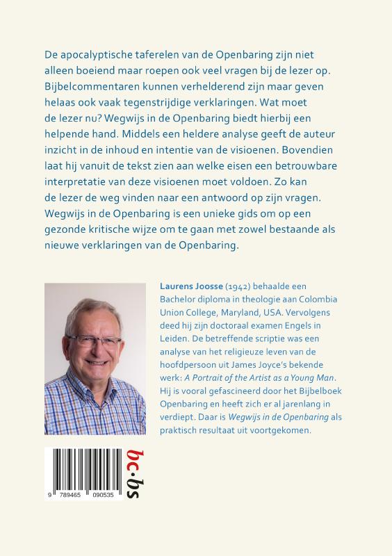Achterkant van Wegwijs in de Openbaring