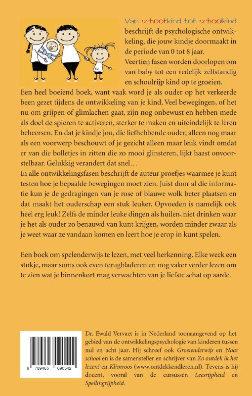 Achterkant van Van schootkind tot schoolkind