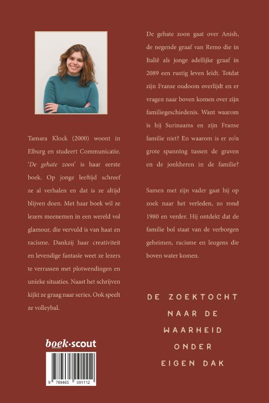 Achterkant van De familie Dubois