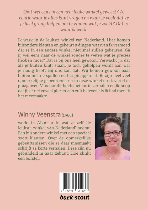 Achterkant van Hoe klinkt een borstel