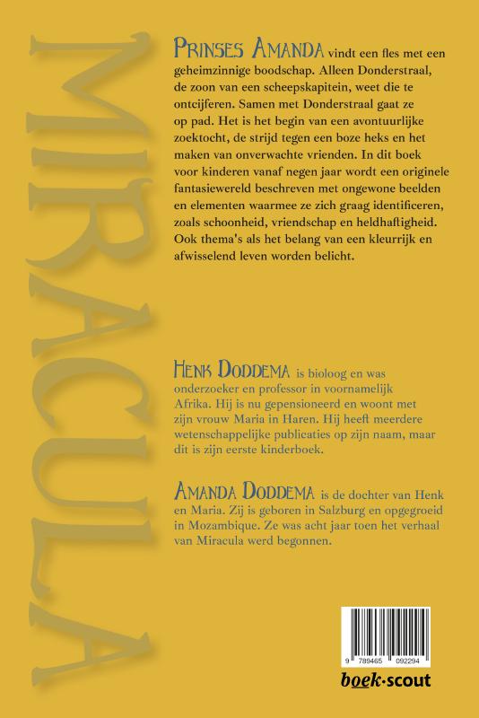 Achterkant van Miracula