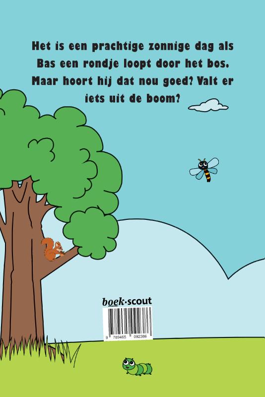 Achterkant van Bas en het geheim van het ei