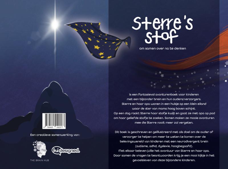Achterkant van Sterre's Stof