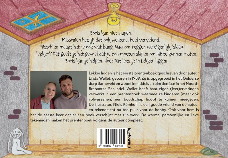 Achterkant van Lekker liggen