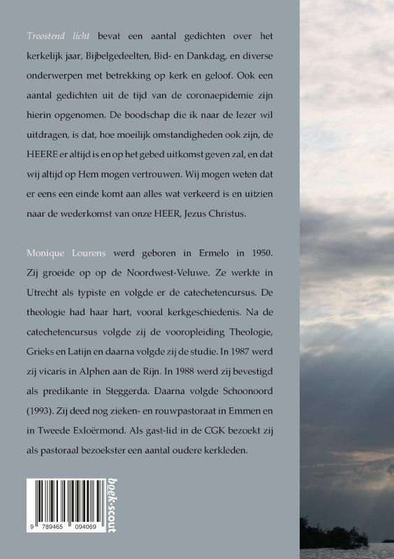 Achterkant van Troostend licht