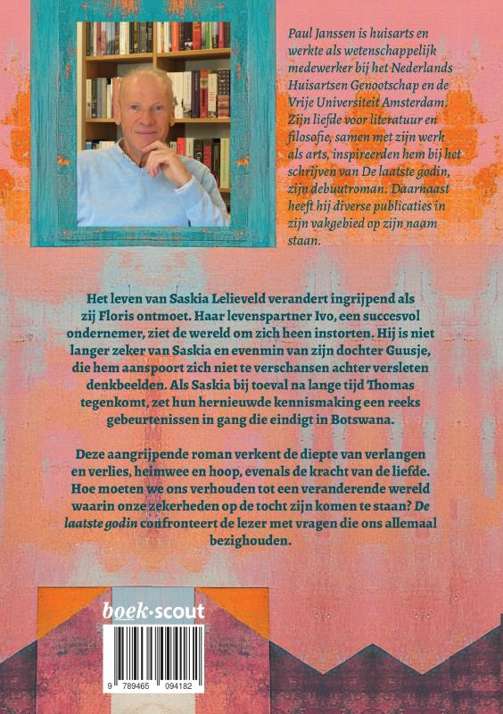 Achterkant van De laatste godin