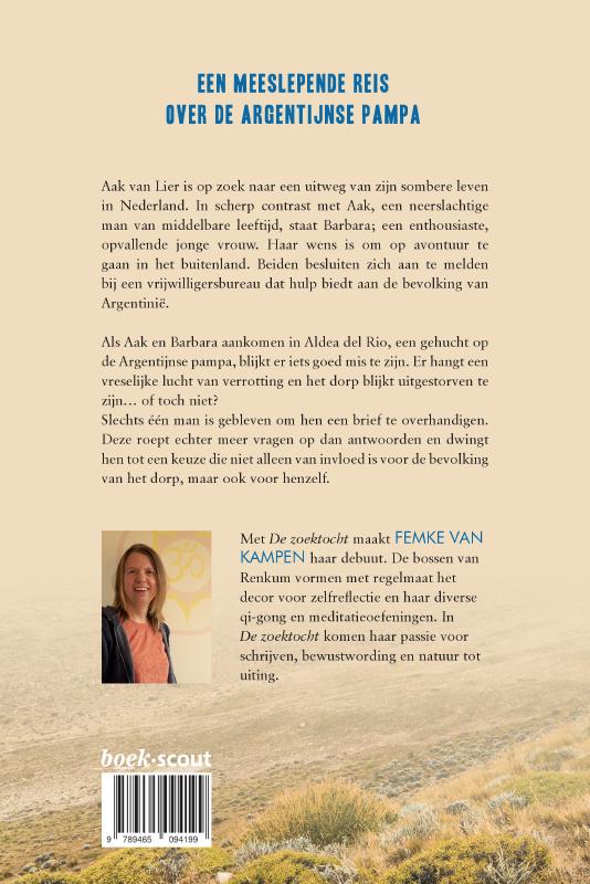 Achterkant van De zoektocht