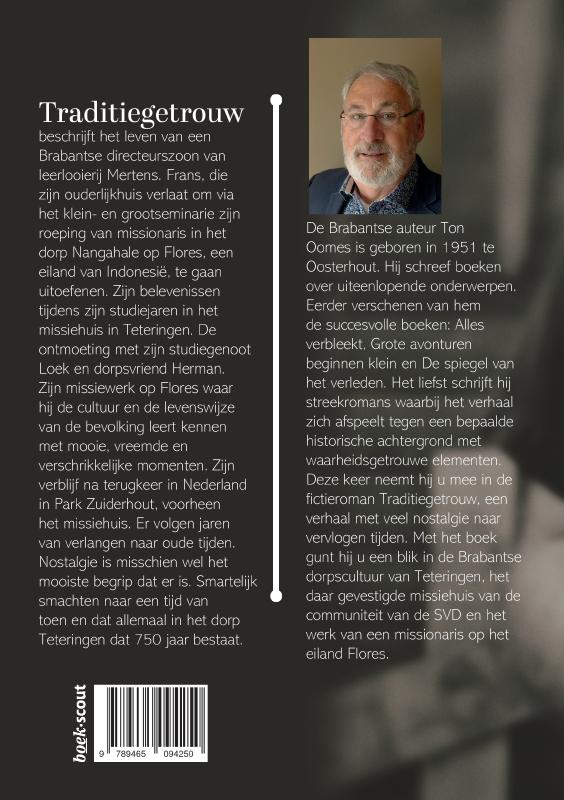 Achterkant van Traditiegetrouw