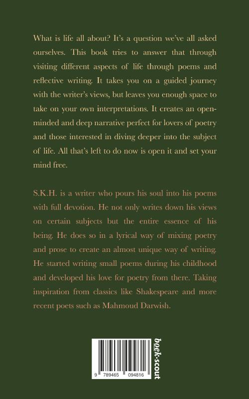 Achterkant van Poetry written by a boy who's seen it all (mostly)