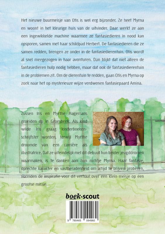Achterkant van De fantasiedierentuin