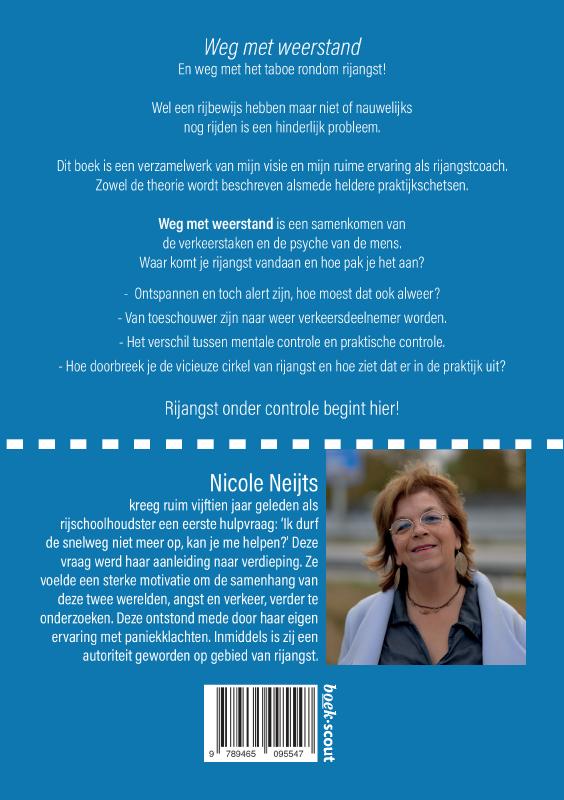 Achterkant van Weg met weerstand