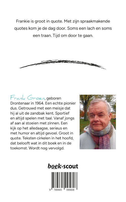 Achterkant van Frankies sprekende spreuken