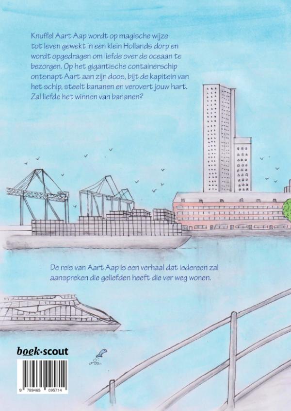 Achterkant van De reis van Aart Aap