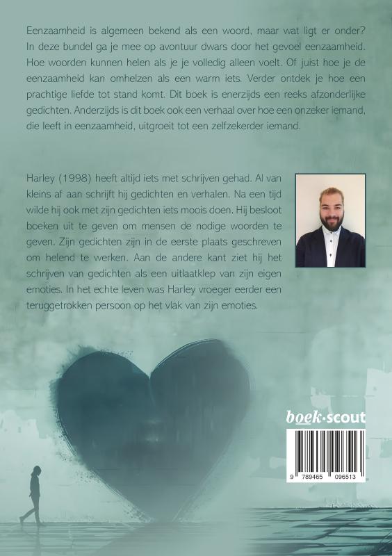Achterkant van Liefde in de schaduw van eenzaamheid