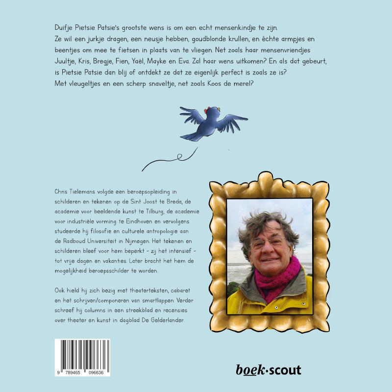 Achterkant van Pietsie Patsie