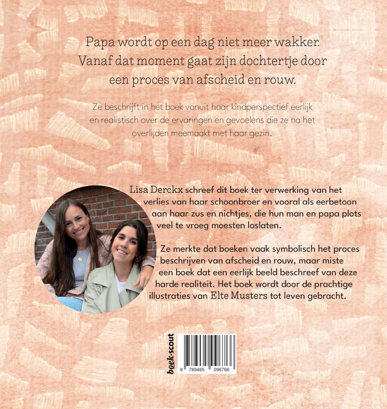 Achterkant van Een laatste kusje op je gezicht HARDCOVER