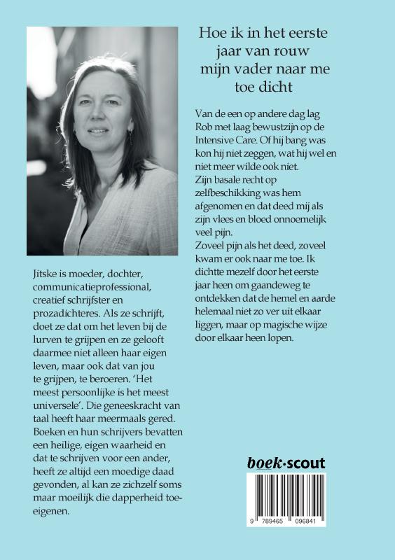 Achterkant van Tussen hemel, aarde en mij