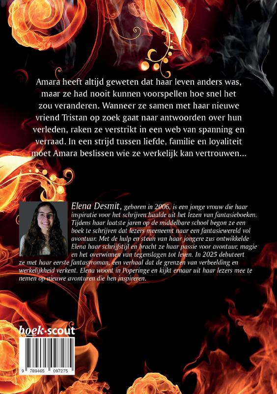 Achterkant van Gebonden door geheimen