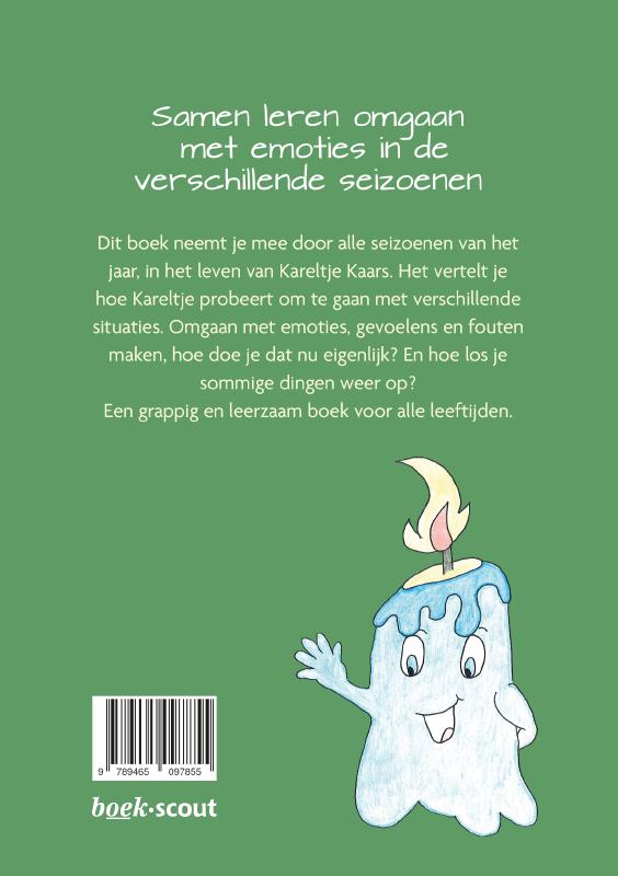 Achterkant van Kareltje Kaars