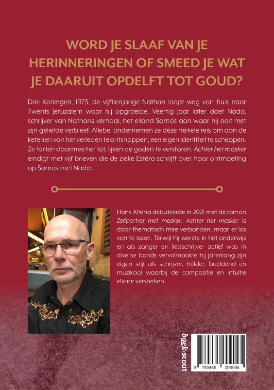 Achterkant van Achter het masker