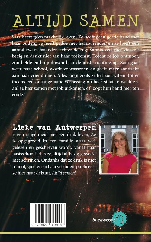 Achterkant van Altijd samen
