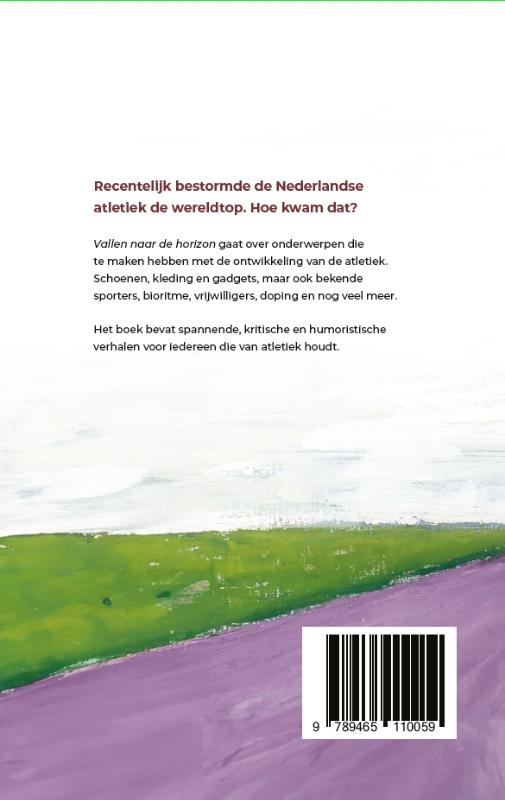 Achterkant van Vallen naar de horizon