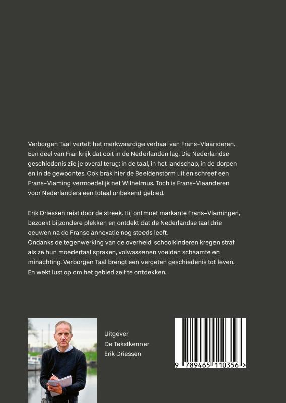 Achterkant van Verborgen taal