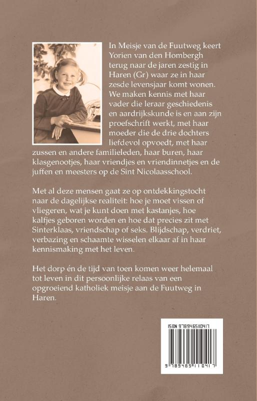 Achterkant van Meisje van de Fuutweg