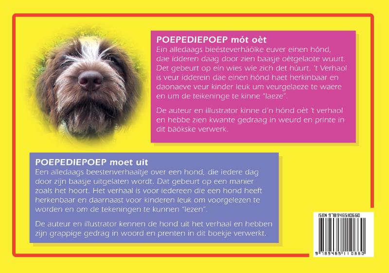 Achterkant van POEPEDIEPOEP