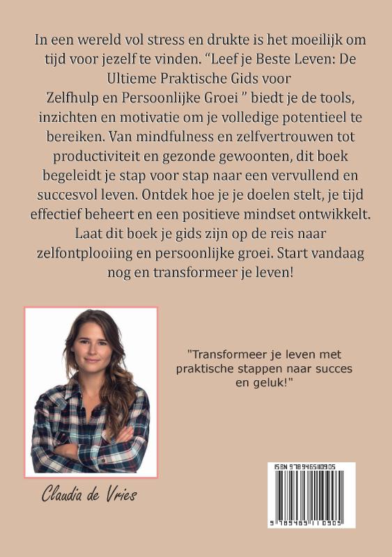 Achterkant van Leef je Beste Leven