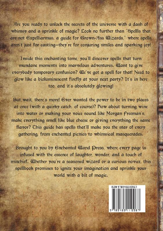 Achterkant van A Guide for Grown-Ass Wizards