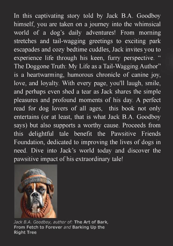 Achterkant van The Doggone Truth