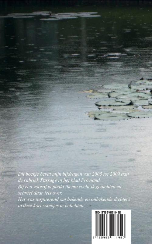 Achterkant van Passages