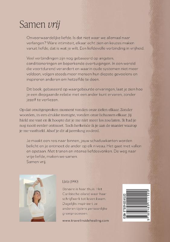 Achterkant van Samen vrij