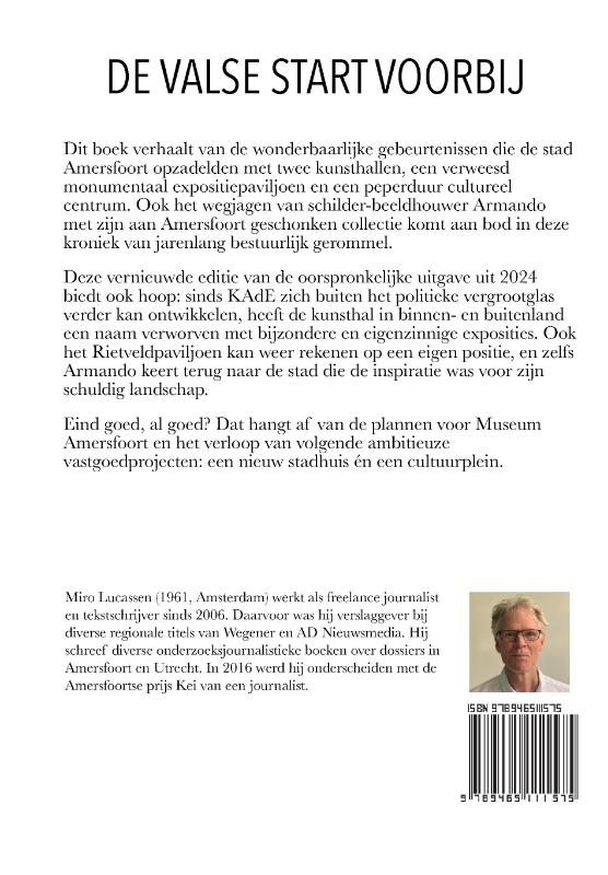 Achterkant van De valse start voorbij