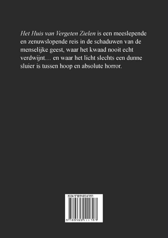 Achterkant van Het Huis van Vergeten Zielen
